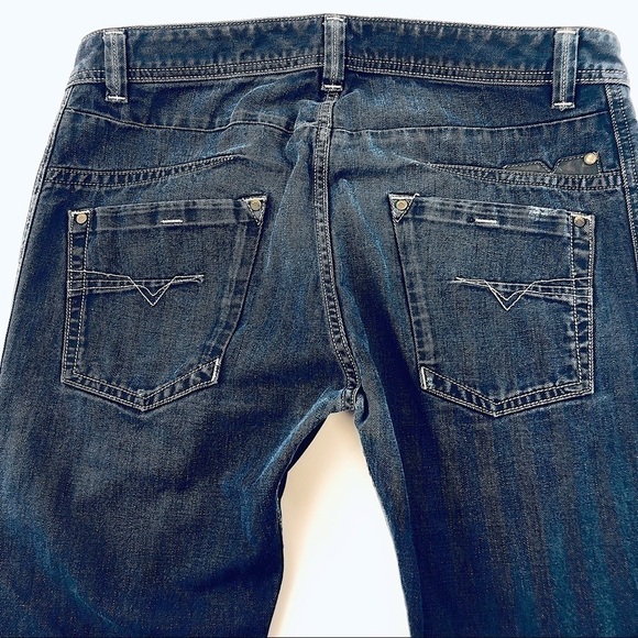 DIESEL Darron buttonfly blue jeans - Picture 3 of 5